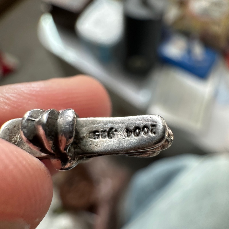 克羅心 Chrome hearts 十字 小  bbf 墜飾 吊墜-2