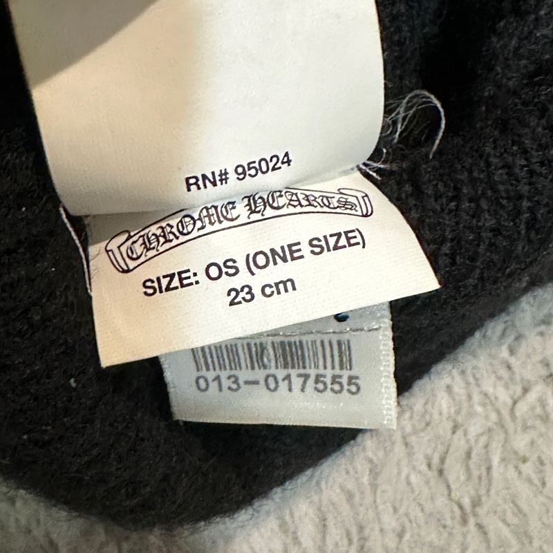 克羅心 Chrome hearts 毛帽 經典款-1