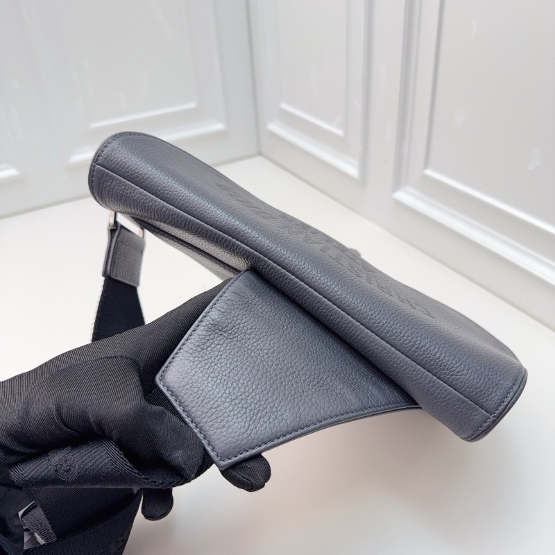 Dior Saddle 1947深灰色馬鞍包斜背包 牛皮-16