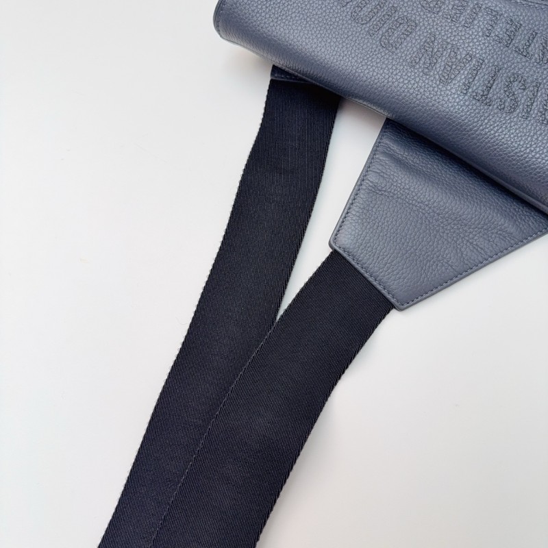 Dior Saddle 1947深灰色馬鞍包斜背包 牛皮-19