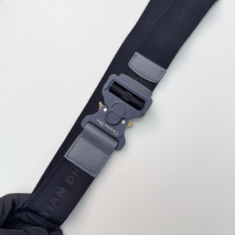 Dior Saddle 1947深灰色馬鞍包斜背包 牛皮-20