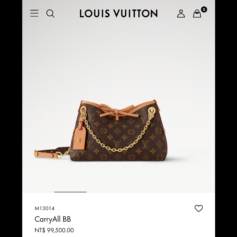 Louis Vuitton CarryAIIBB 缺貨爆款 側背
包肩背包斜背包-4