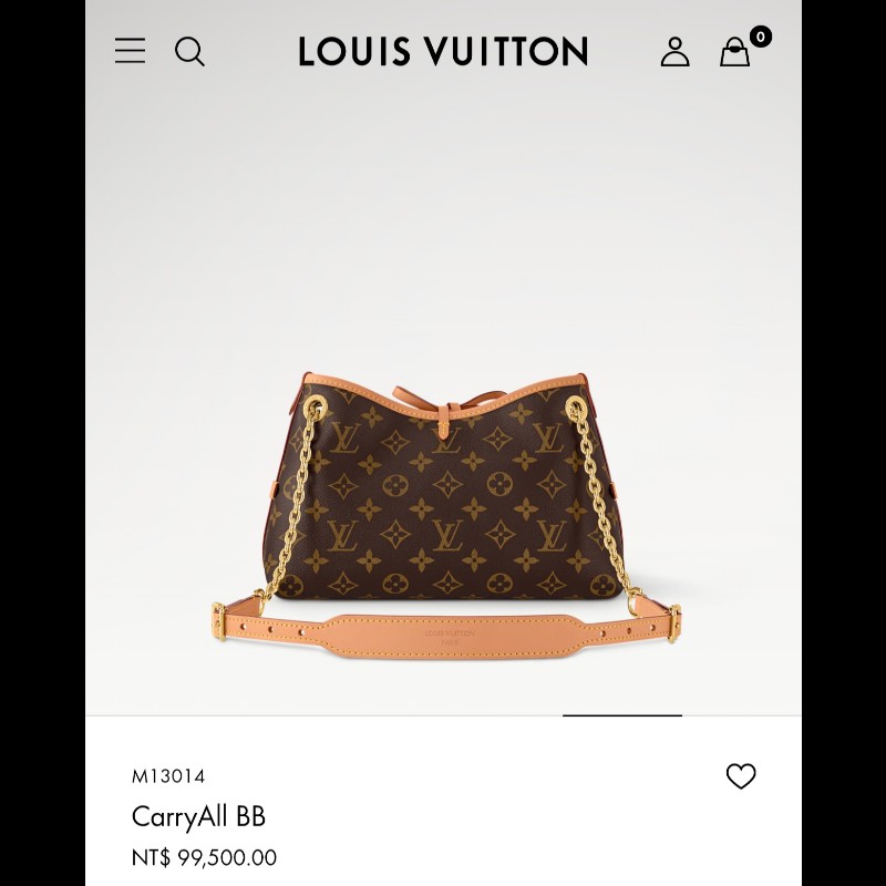 Louis Vuitton CarryAIIBB 缺貨爆款 側背
包肩背包斜背包-5