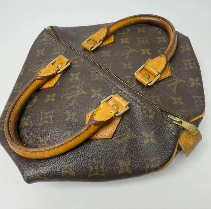 LV中古speedy25手提包單肩包斜挎包-3