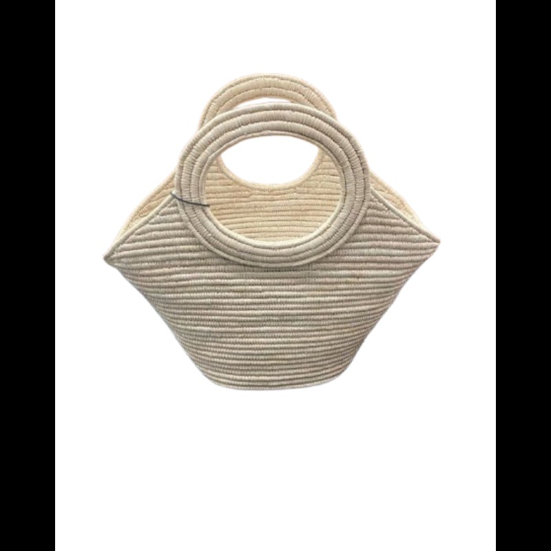 Celine 賽琳 編織提籃包 托特包 自然色-3