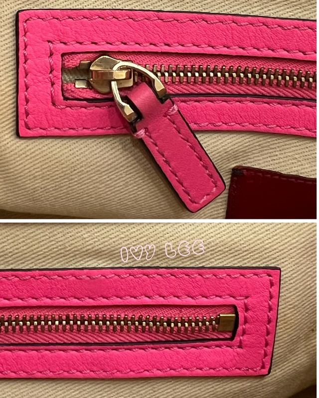 Valentino Garavani Rockstud Leather Crossbody粉紅鉚釘皮革斜背包正品二手精品-15