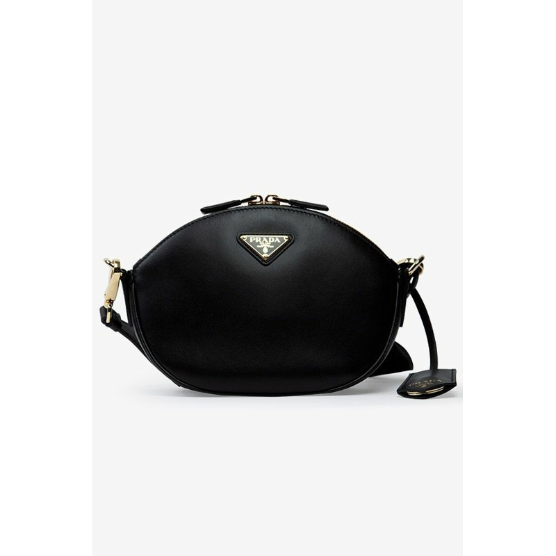 PRADA 三角形Logo皮革迷你肩背包 1BH212 2AIX F0002 1309-1