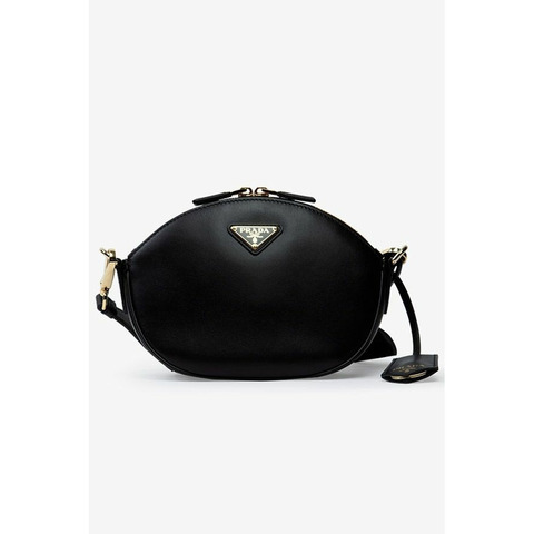 PRADA 三角形Logo皮革迷你肩背包 1BH212 2AIX F0002 1309