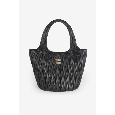 MIU MIU MATERASSE 納帕皮革手提包 5BG257 N88 F0002 1180