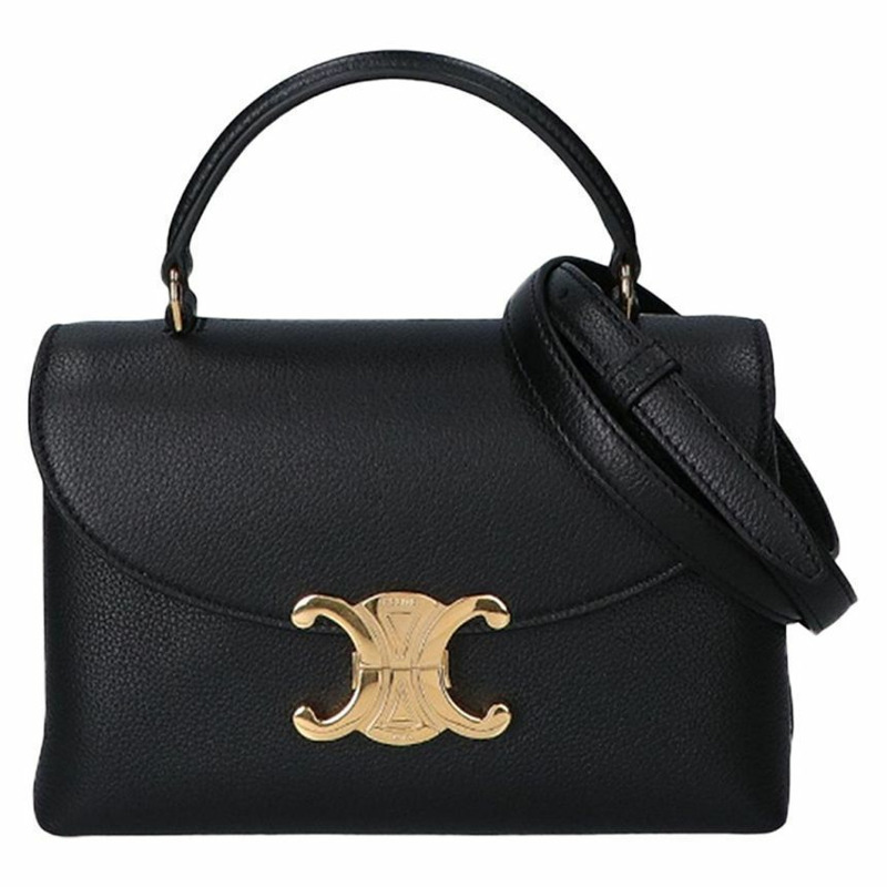 CELINE 25FW Teen Nino 小牛皮托特包 黑色 118113 FXK 38NO-0