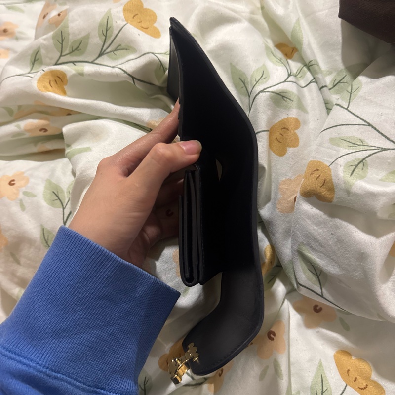 Celine TRIOMPHE小號翻蓋錢包｜購證齊全/全配 Celine短夾-9