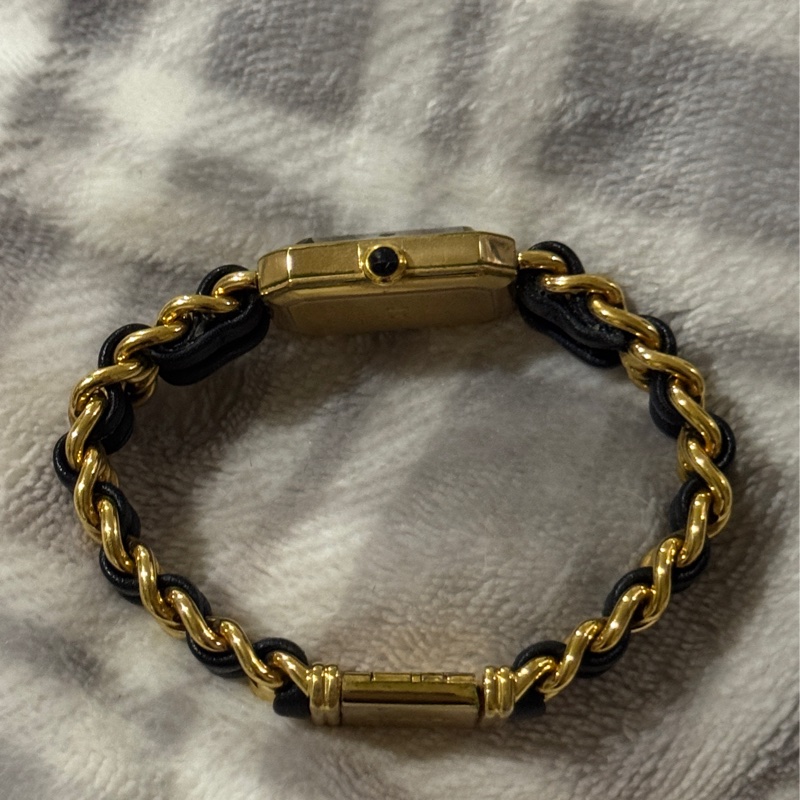 CHANEL Premiere 首映錶 M號 黑金 / 大黑屋購入有購買證明-3