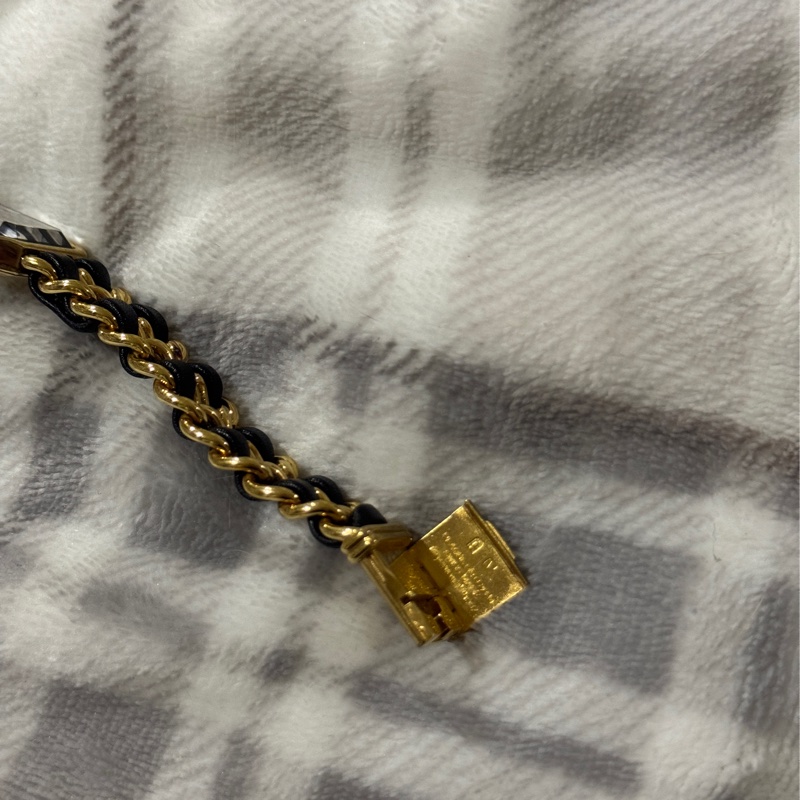 CHANEL Premiere 首映錶 M號 黑金 / 大黑屋購入有購買證明-9