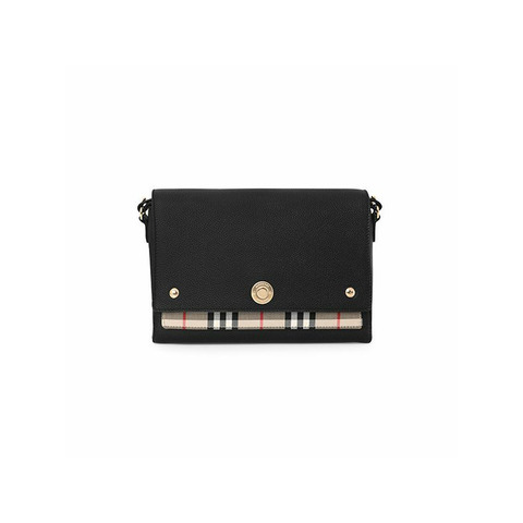 BURBERRY 復古格子圖案斜背包 A1189