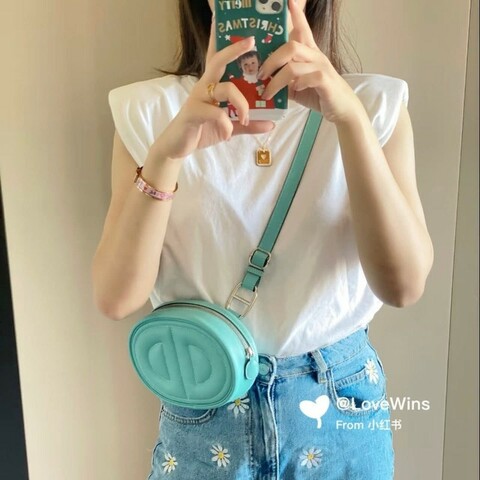 Hermès In-the-Loop Belt Bag  Bleu Atol愛馬仕豬鼻子蒂芬妮藍腰包