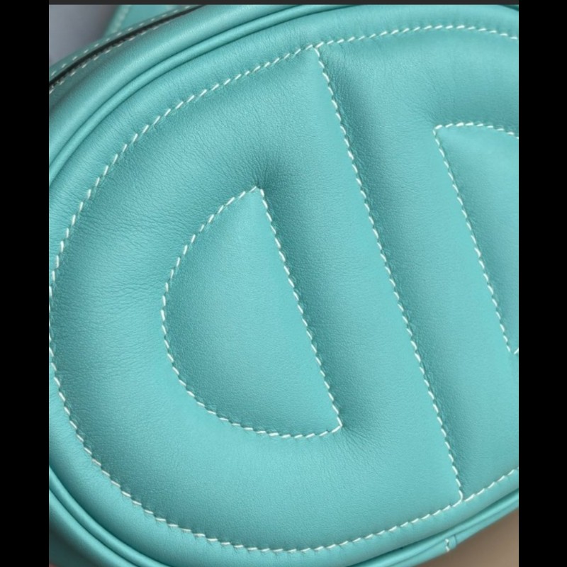 Hermès In-the-Loop Belt Bag Bleu Atol愛馬仕豬鼻子蒂芬妮藍腰包-7