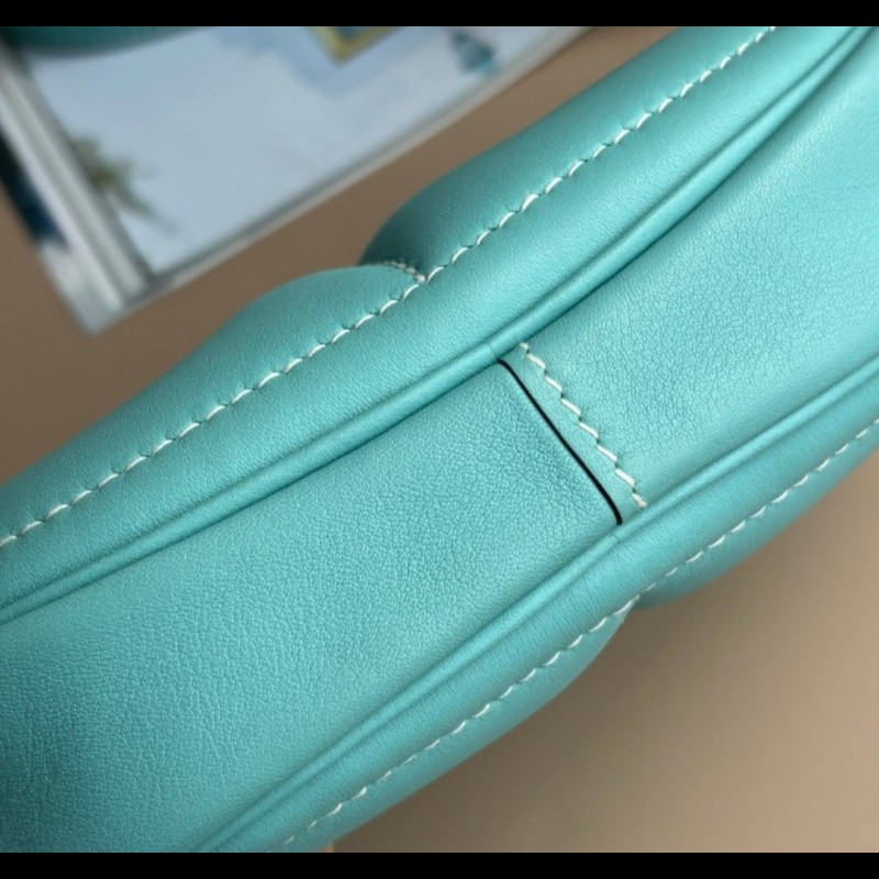 Hermès In-the-Loop Belt Bag Bleu Atol愛馬仕豬鼻子蒂芬妮藍腰包-13