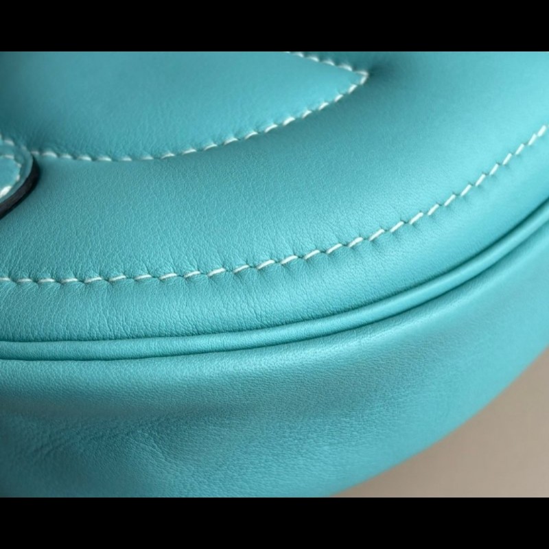 Hermès In-the-Loop Belt Bag Bleu Atol愛馬仕豬鼻子蒂芬妮藍腰包-14