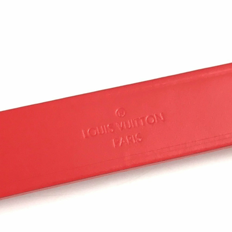 路易威登 Monogram Empreinte LV×YK 草間彌生 NeoNoe 斜背包,抽繩兩用手提包,波點肩帶皮革,紅色,女士,近全新-9