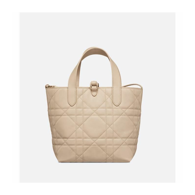 DIOR 手提包 直式款式 小號 粉紅米色 M2835OSNW-3