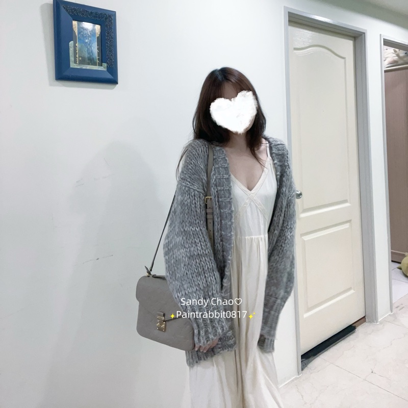 ෆ LV斑鳩灰郵差包🈶購證-2