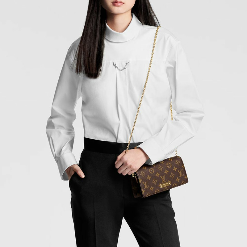 LOUIS VUITTON 莉莉 M82509 鏈條錢包-4