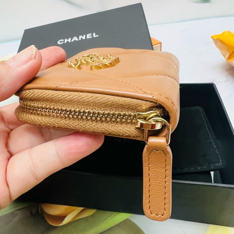 香奈兒零錢包晶片款-1