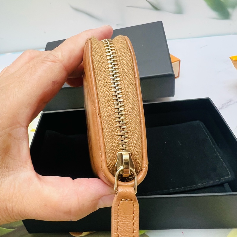 香奈兒零錢包晶片款-4