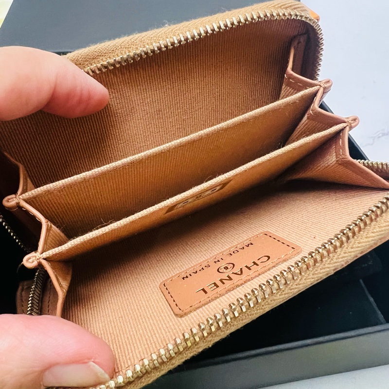 香奈兒零錢包晶片款-5