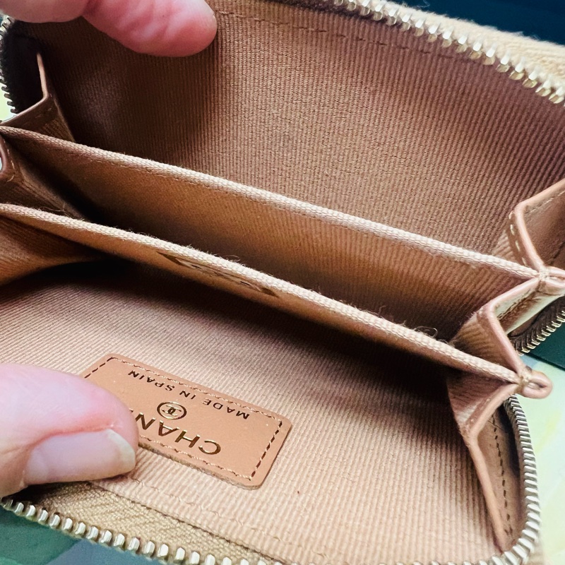 香奈兒零錢包晶片款-8