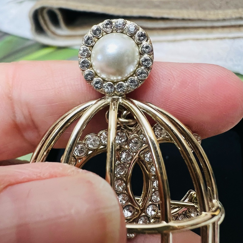 香奈兒鳥籠胸針-4