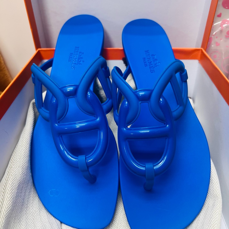 愛馬仕豬鼻子拖鞋-0