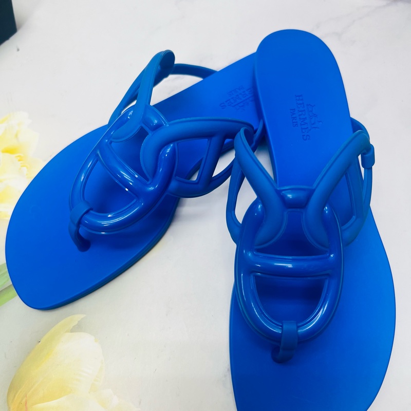 愛馬仕豬鼻子拖鞋-1