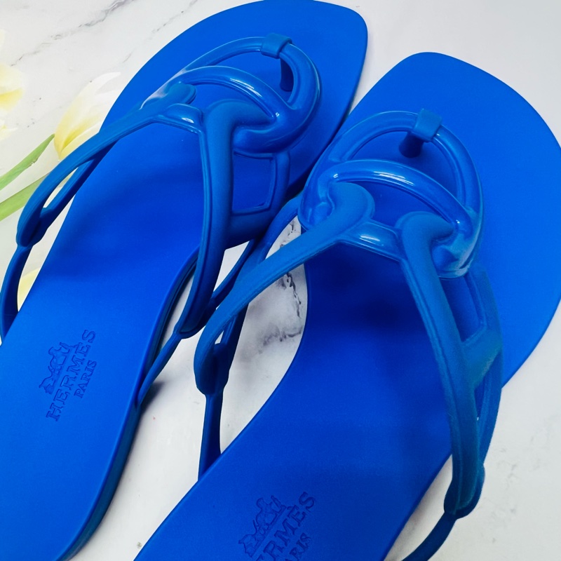 愛馬仕豬鼻子拖鞋-5