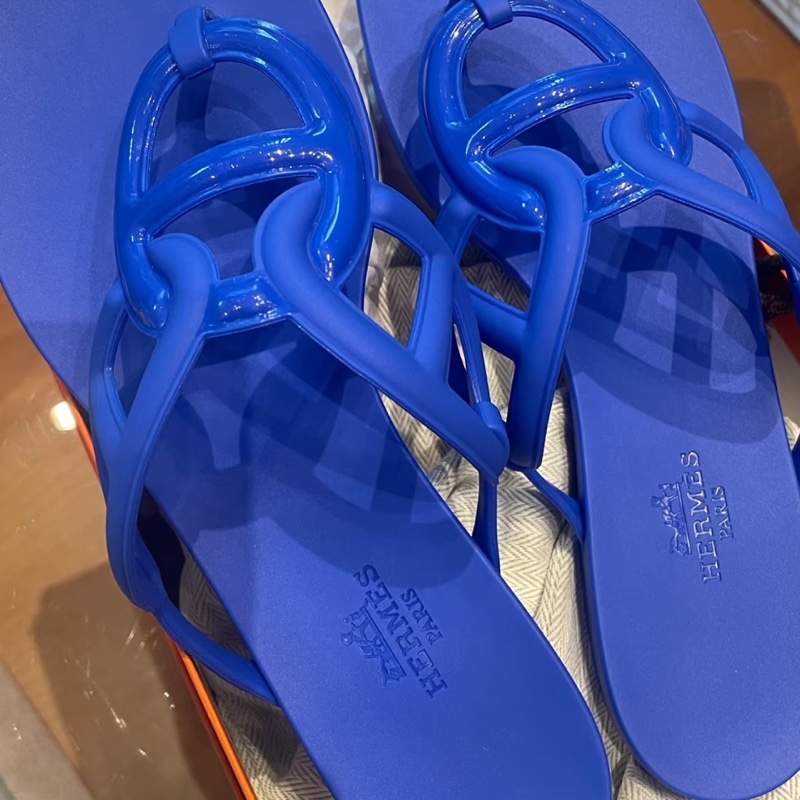 愛馬仕豬鼻子拖鞋-6