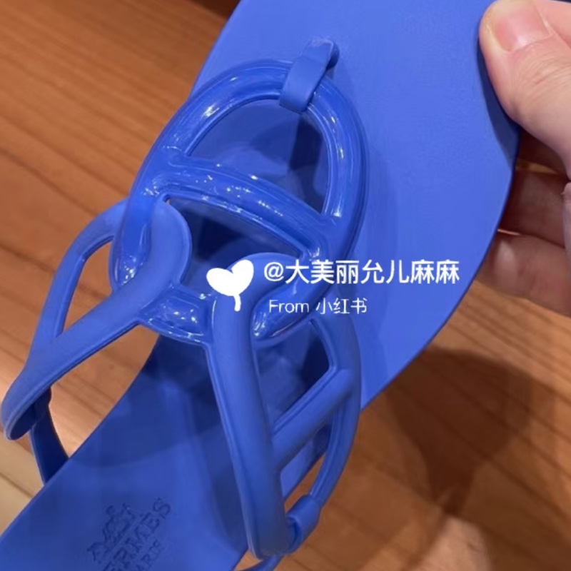 愛馬仕豬鼻子拖鞋-7