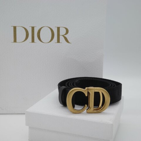 Dior 迪奧 CD 提花 腰帶