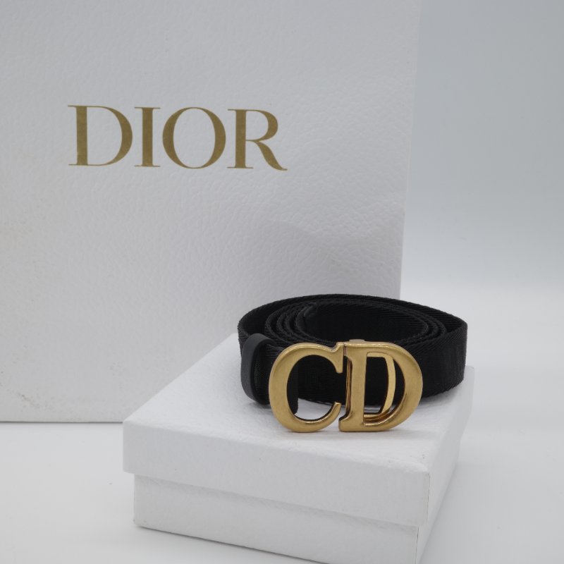 Dior 迪奧 CD 提花 腰帶-1
