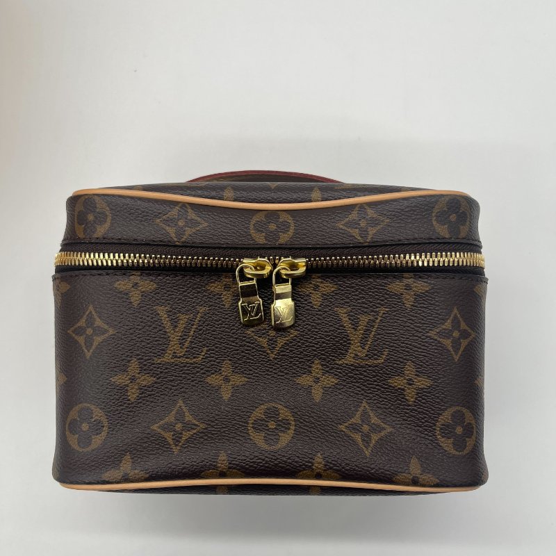 Louis Vuitton 路易威登 Nice Mini Vanity Case 經典老花 塗層帆布 牛皮材質 梳洗袋-1