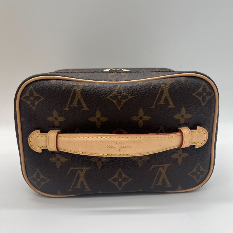 Louis Vuitton 路易威登 Nice Mini Vanity Case 經典老花 塗層帆布 牛皮材質 梳洗袋-4