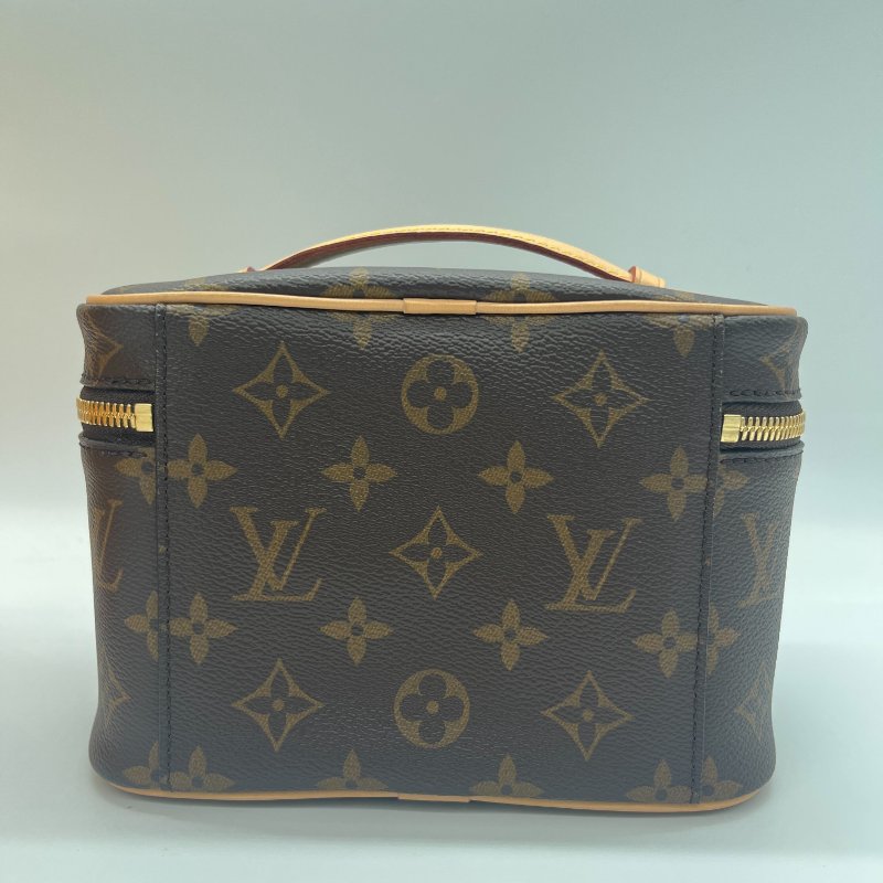 Louis Vuitton 路易威登 Nice Mini Vanity Case 經典老花 塗層帆布 牛皮材質 梳洗袋-6