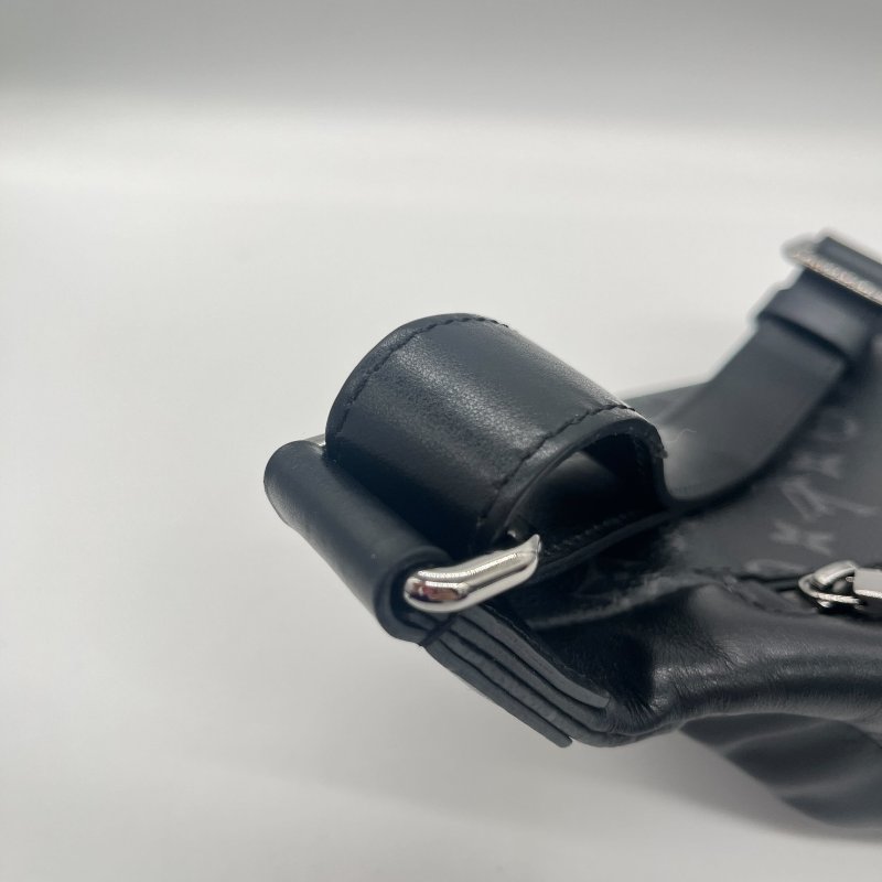 Louis Vuitton 路易威登 Eclipse Discovery 黑武士 黑色 老花 帆布 腰包 斜掛包 斜背包 側背包 胸包-15