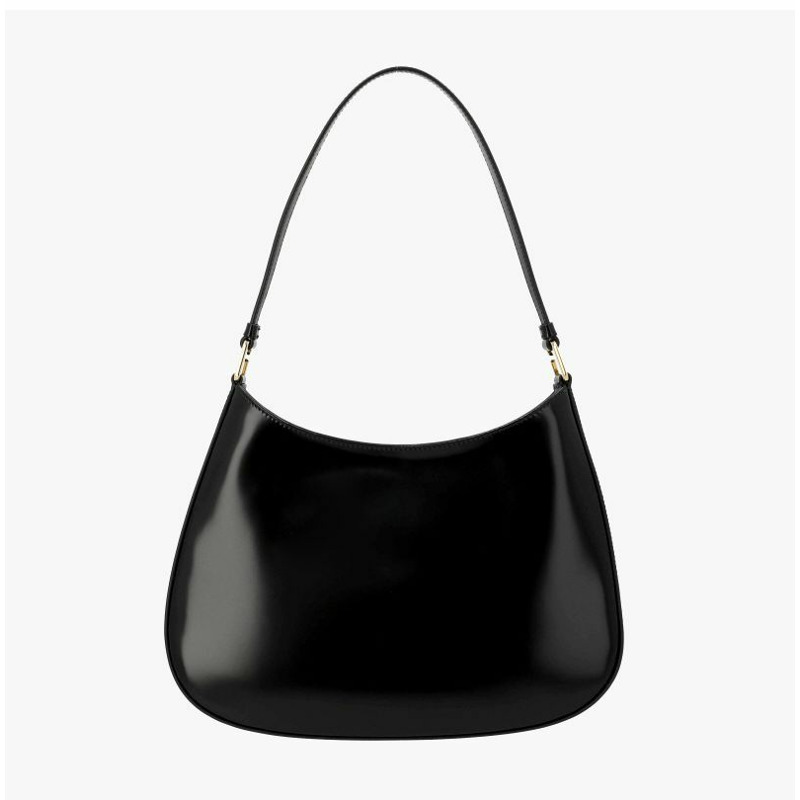 PRADA 磨毛 Cleo 三角形 Logo 單肩包 1BC499 ZO6 F0632-4