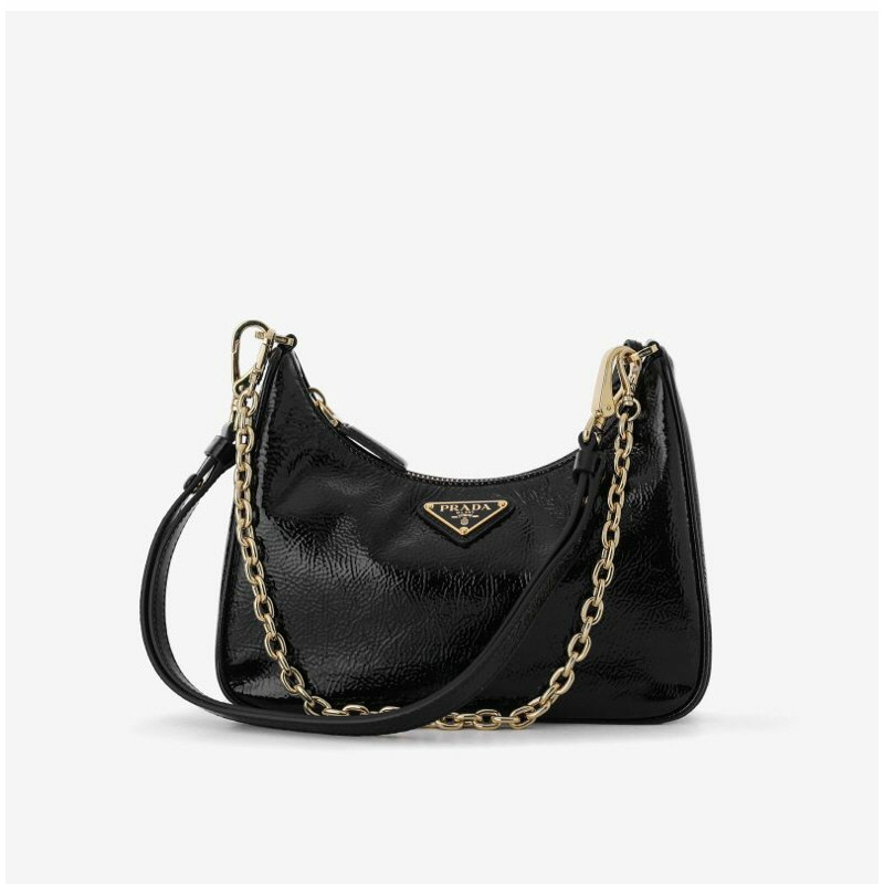 PRADA NaPlaque 專利三角形標誌迷你肩背包 1BC204 2DNT F0002-1