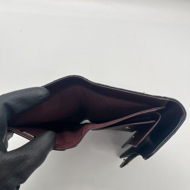 Gucci 古馳 GG 紅色 荔枝紋 皮革 肩背 長夾 錢包-8