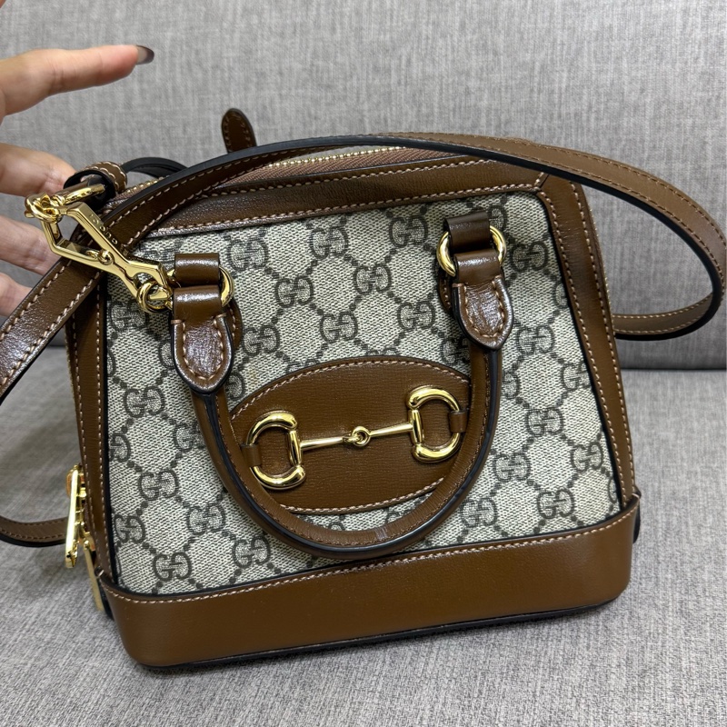 gucci 1955 mini 貝殼包-8