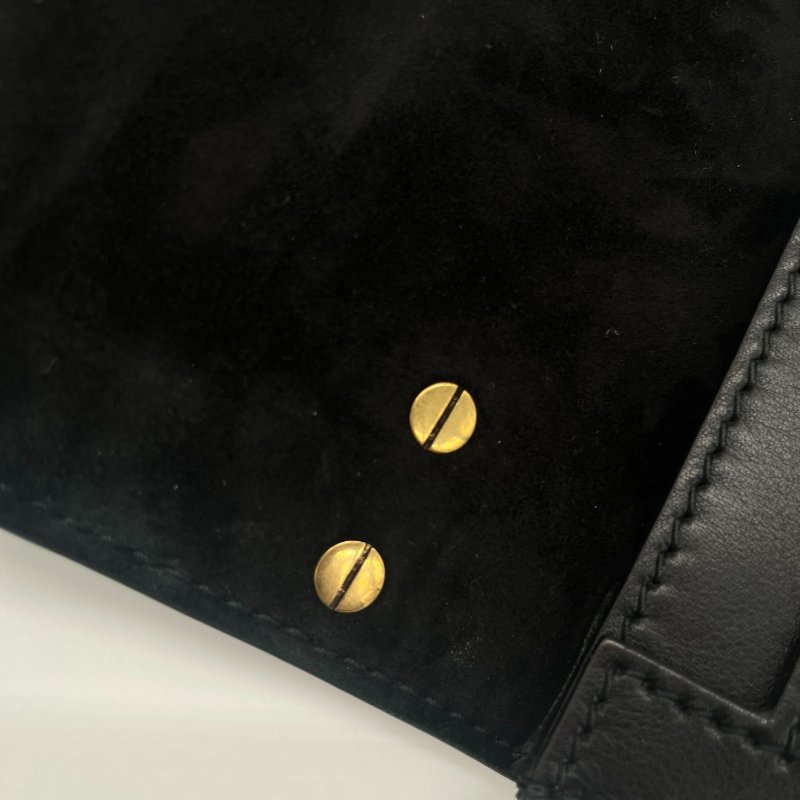 Dior 迪奧 J’adior 黑色 小牛皮 金釦 翻蓋 肩背包 斜背包-21