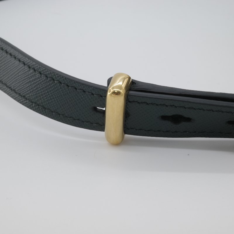 專櫃 9 萬 2【超級划算🌟小編推薦】Prada 普拉達 Saffiano Symbole Bag 橄欖綠 十字紋 牛皮 側背包 斜掛包 手提包 肩背包-11