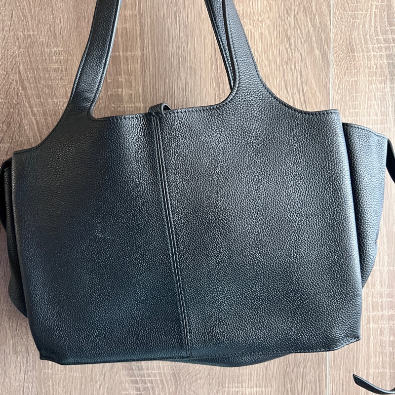 Celine Tri-Fold Shopper Bag Black small-1