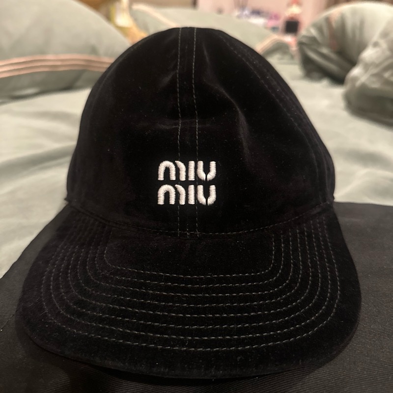 miumiu牛仔棒球帽-0